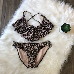 Xhileration animal print bikini